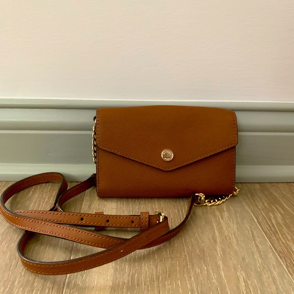 Michael Kors evening bag in tan. - Picture 1 of 1